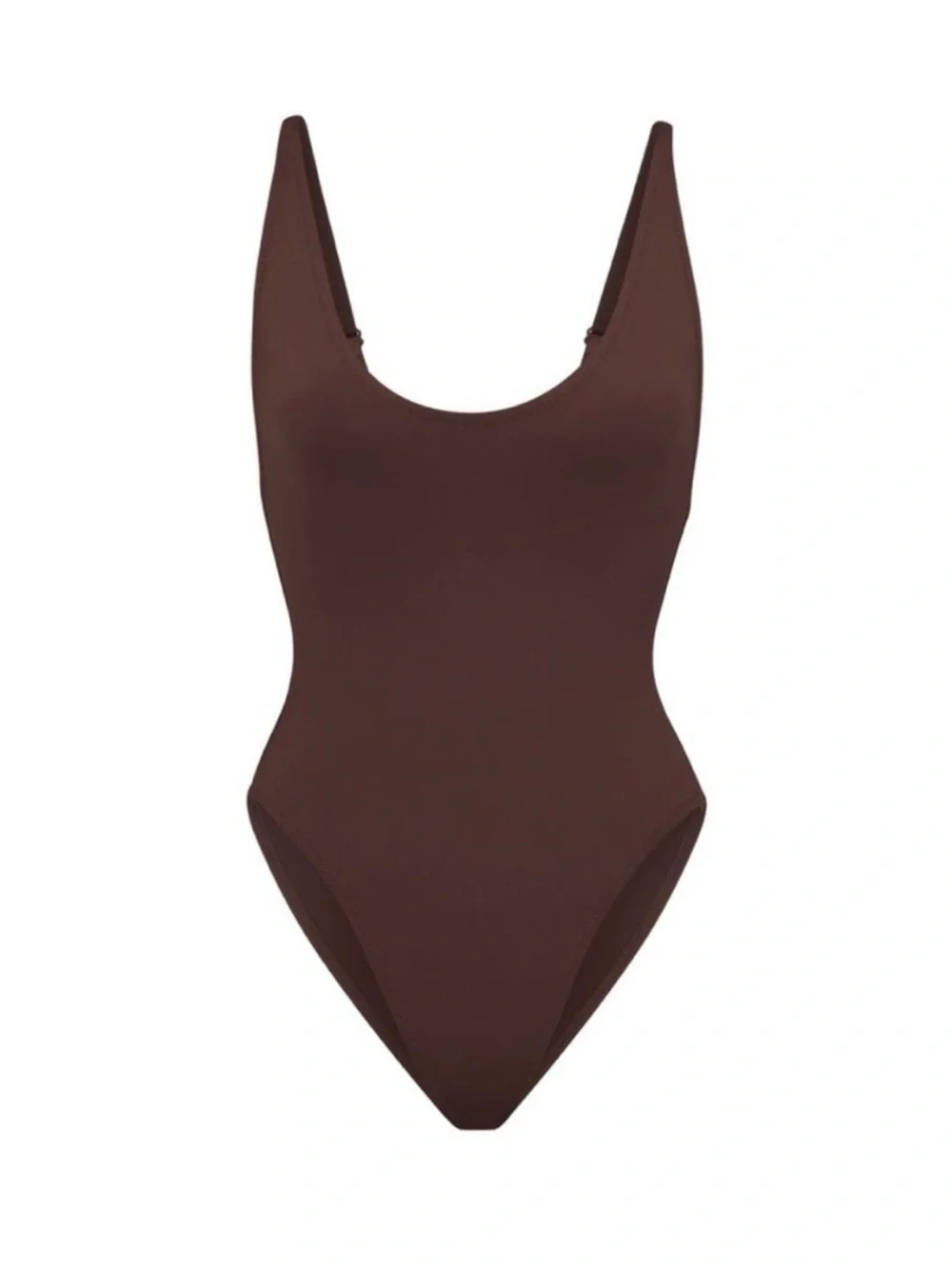 SKIMS Women's One-Piece Swimsuit in Dark Brown